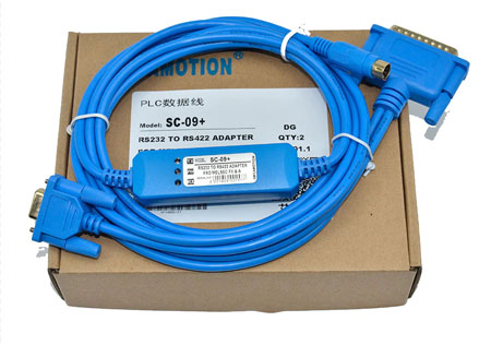 USB-SC09-FX для Mitsubishi PLC / Кабель для программирования RS-232 to RS-422 USB-SC09-FX для Mitsubishi PLC / Кабель для программирования RS-232 to RS-422