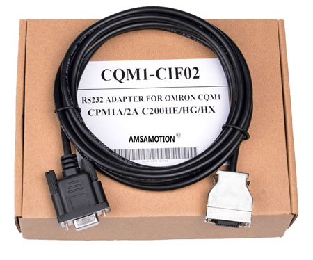 CQM1-CIF02 кабель контроллера Omron CQM1 / CPM1 / CPM1A / CPM1AH / 2A / C200HS / C200HG / C200HX / C200HE / SRM1, RS-232 version