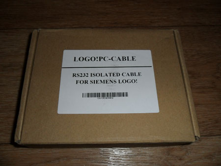 LOGO! PC isolated RS232 cable for Siemens LOGO! RS232 Version PLC 6ED1 057-1AA00-0BA0