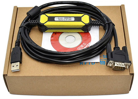 USB / PPI, USB to RS-485 adapter, programming cable for Siemens Simatic S7-200, 6ES7 901-3DB30-0XA0, ( 6ES7 9O1-3DB3O-OXAO )