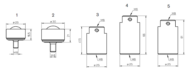Mazak Lifter rollers