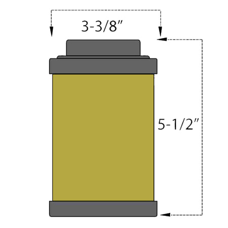 Воздушный фильтр / Orion EMS400 filter, Mazak # U01QQ002500